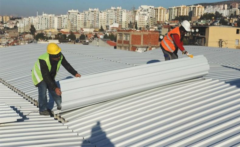 Cumhuriyet Pazar Yeri kışa hazır