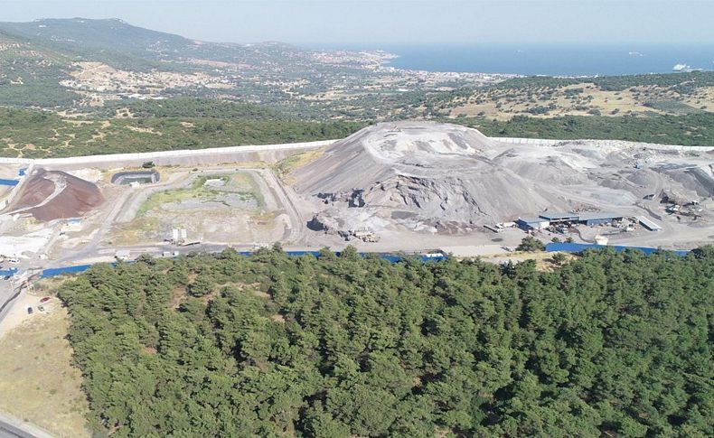 Cüruf depolama alanı tedirgin ediyor