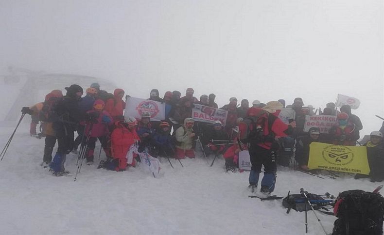 Dağcılık Kış Şenliği, Bozdağ'da kutlandı