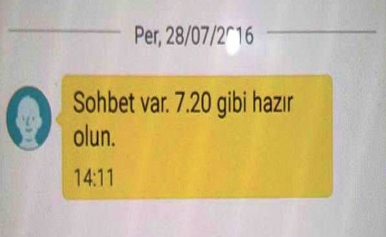 Darbe sonrası sohbete devam!