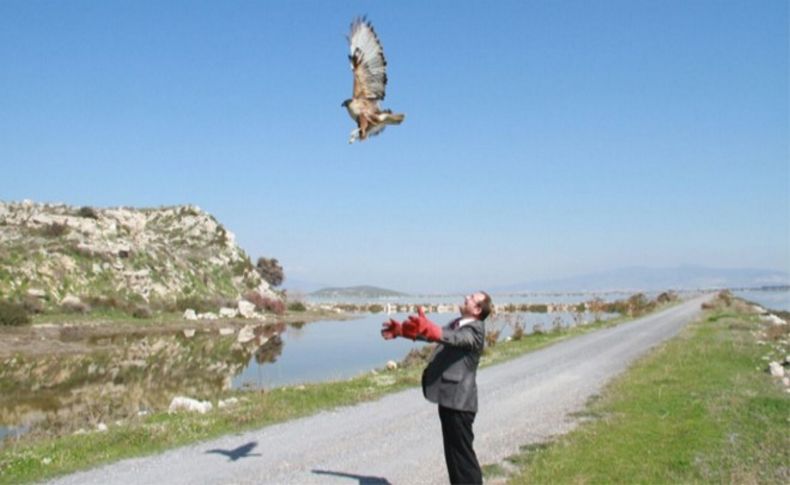 'Doğal Yaşam'ın davetsiz misafirleri: Özgürlüğe kanat çırptı...