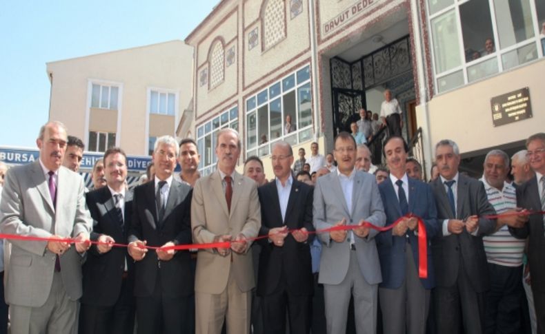 Davutdede Camii çevre düzenlemesi tamamlandı