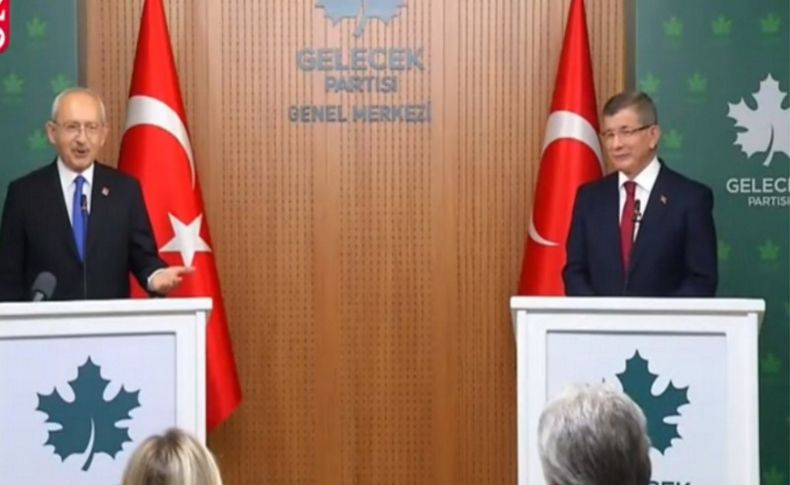 Davutoğlu ve Kılıçdaroğlu’ndan ‘seçim ittifakı’ açıklaması…