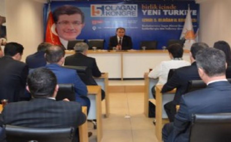 Delican, temayül öncesi ilçe başkanlarıyla buluştu