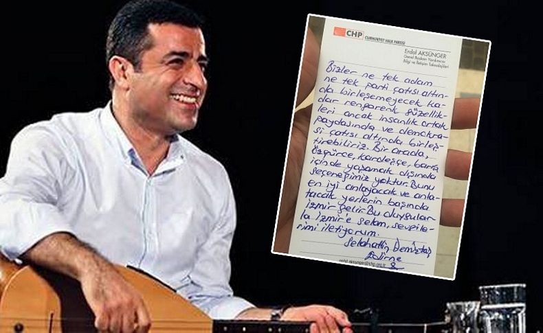 Demirtaş'tan İzmirlilere mesaj