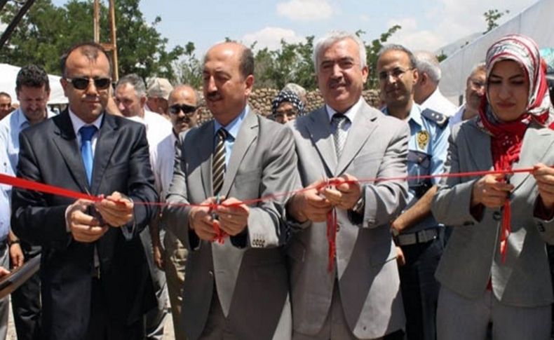 Demiryurt köyünde 'Türk İşi Kurdela Nakışı' sergisi açıldı