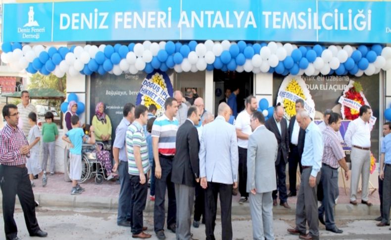 Deniz Feneri Antalya Temsilciliği yeni hizmet binasında hizmet veriyor