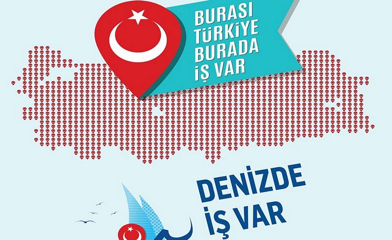 Denizde iş var