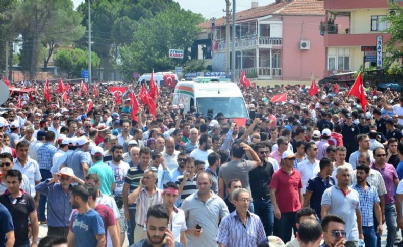 Denizli şehidini uğurladı