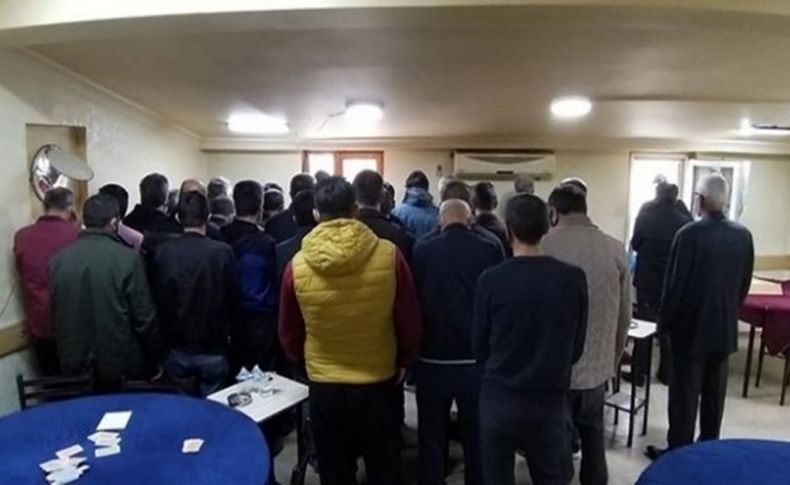 Derneğe kumar baskını: 37 kişiye 113 bin 400 lira ceza