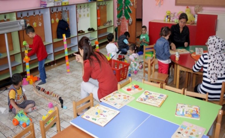 Ders zili minikler için çaldı