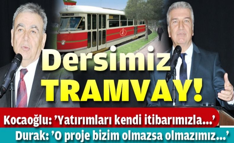 Dersimiz tramvay!