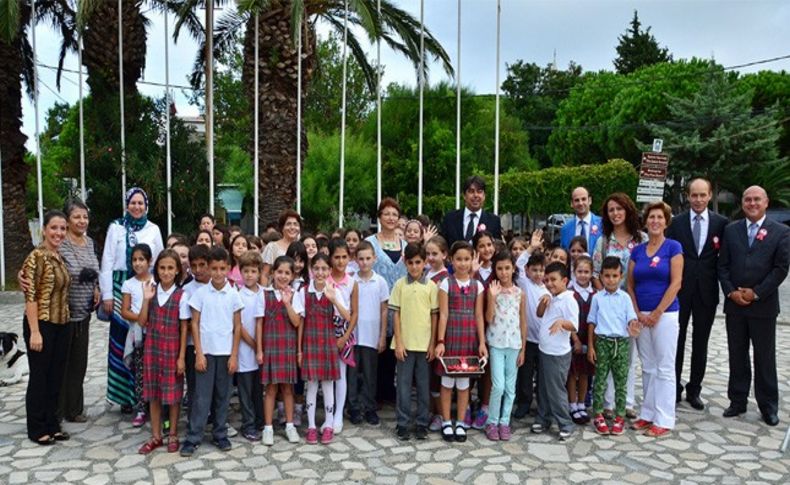 Foça'da ders zili çaldı