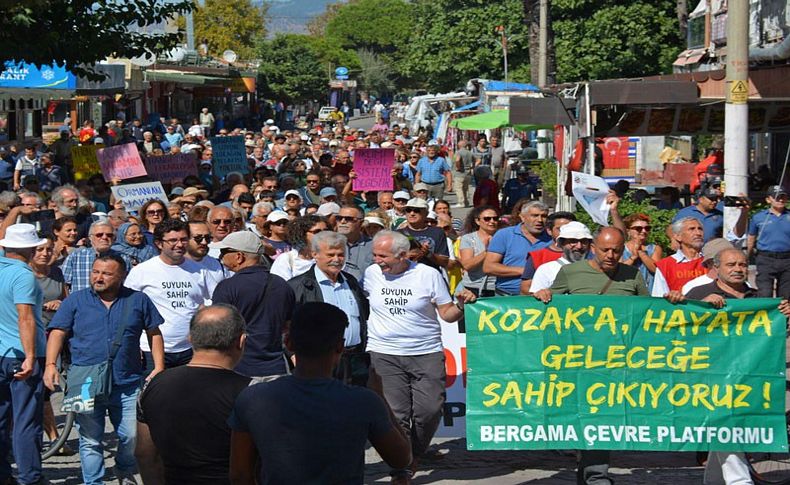 Dikili'de doğa için miting!