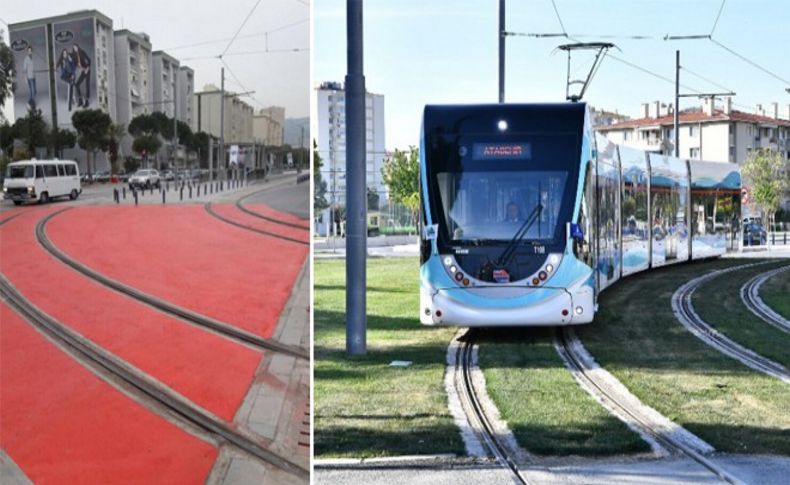 Dikkat trafikte tramvay var