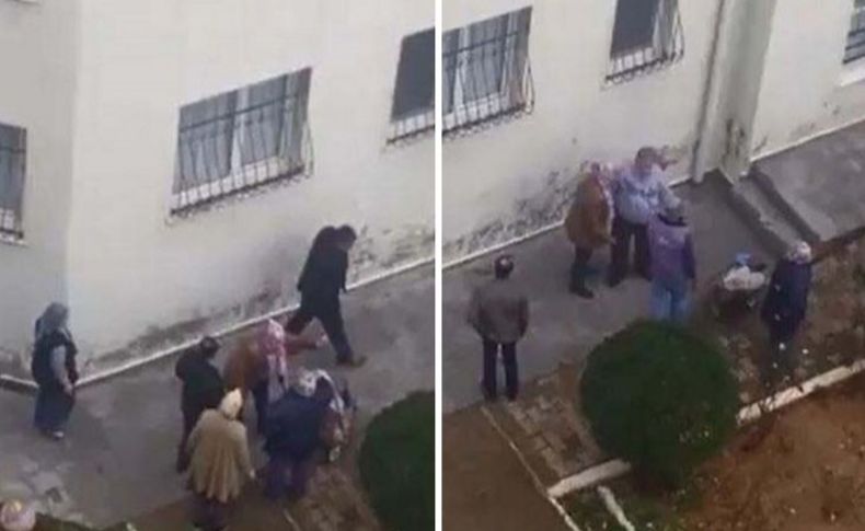 Din görevlisinden hayvansever yaşlı kadına şiddet