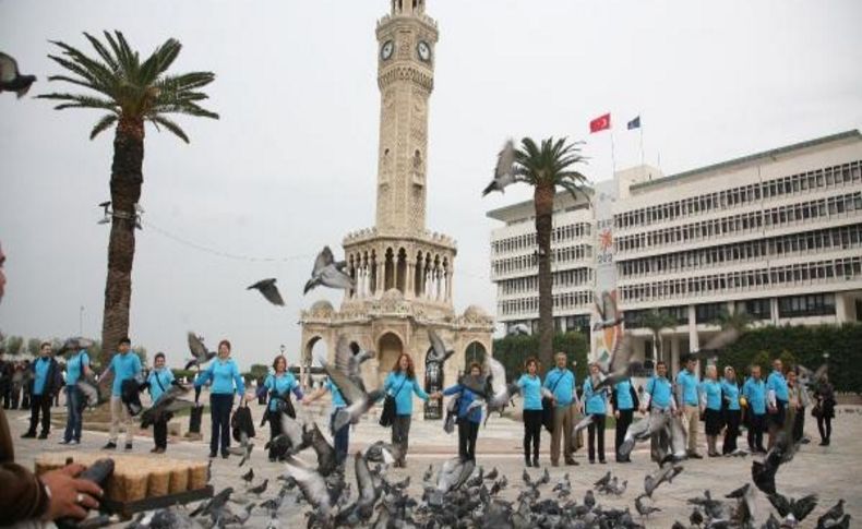 Diyabet'e Karşi Izmir’De Mavi Umut Halkasi
