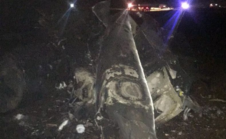 Diyarbakır'da F-16 savaş uçağı düştü!