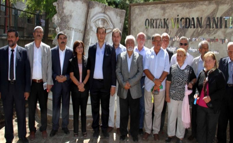 Diyarbakır’da 'Ortak Vicdan Anıtı' açıldı