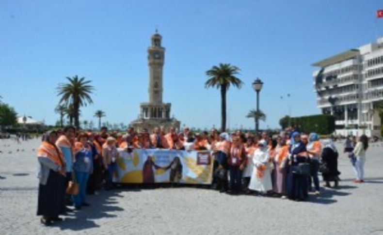 Diyarbakırlı kadınlar İzmir'de