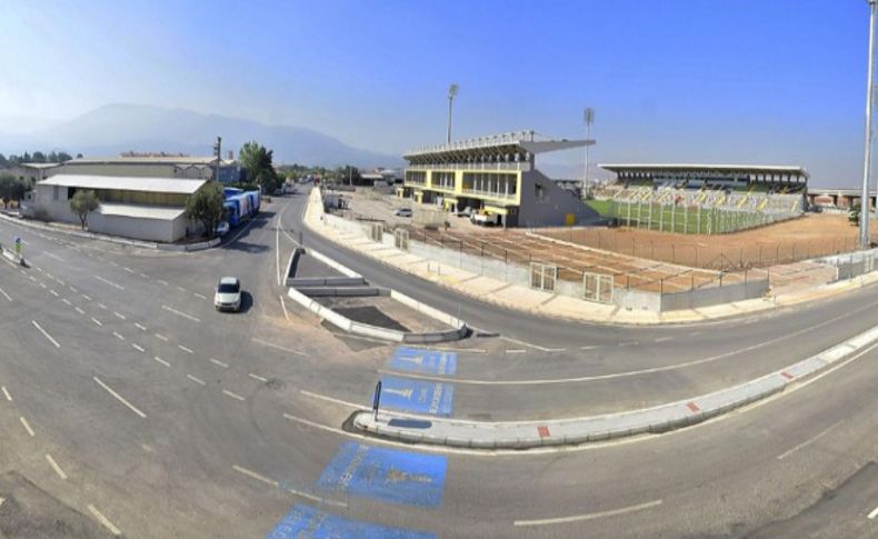 Doğanlar Stadı'nın yolu da tamam