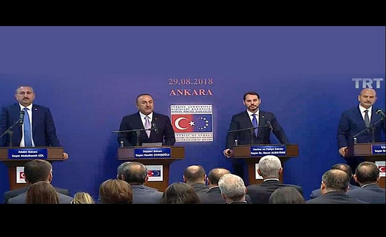 Dört bakandan ortak açıklama! Çok önemli mesajlar