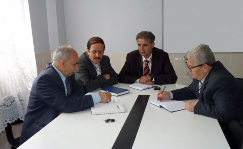 Dört dağ ilçesinin Halk Eğitim müdürleri toplandı