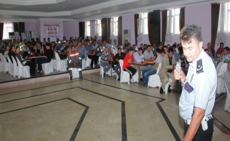 Döşemealtı Belediyesi'nden personeline trafik semineri