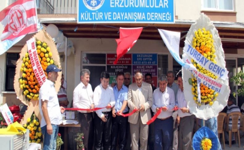 Döşemealtı'nda Erzurumlular derneği açıldı