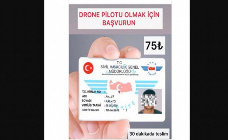 Drone ehliyeti dolandırıcılığı!