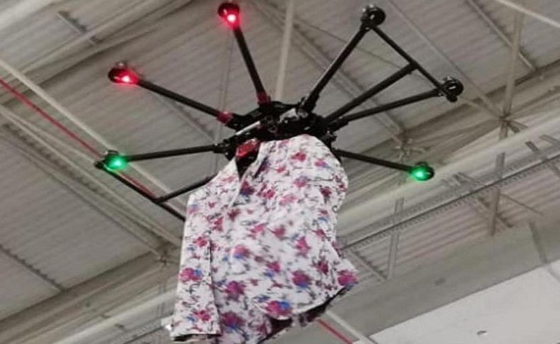 Drone ile damatlık tanıtımı