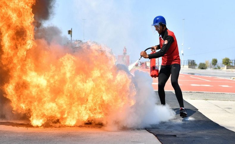 Dünya itfaiyecileri İzmir'de yarışacak