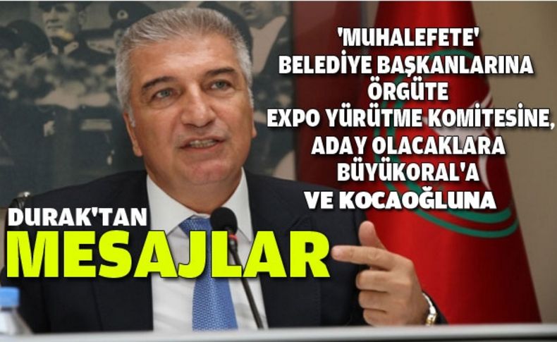 Durak: İçtiği çayı tasarruf eden belediye başkanıyım