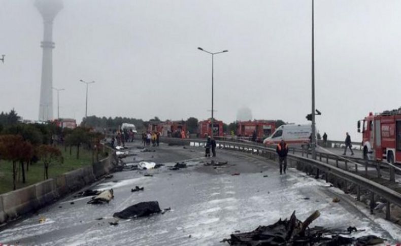 Eczacıbaşı'na ait helikopter düştü!