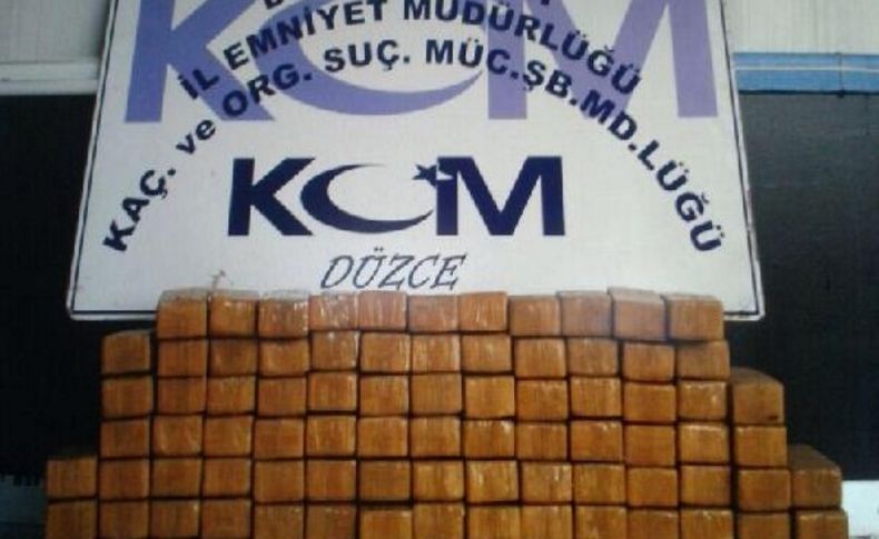 Düzce'de 55 Kilo Eroin Ele Geçirildi