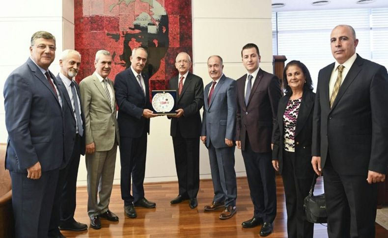 Ege başkanları Kılıçdaroğlu ile buluştu
