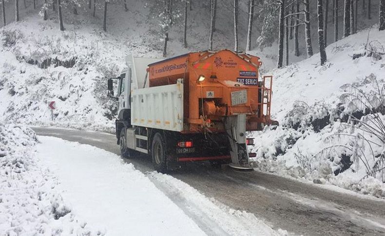 Ege Bölgesi’ne yılın ilk karı düştü