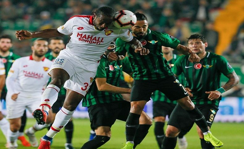 Ege derbisinde kazanan Akhisarspor