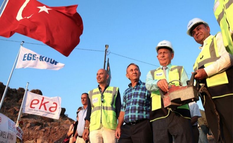 Ege-Koop İzmir Körfezi Evleri'nin temeli atıldı