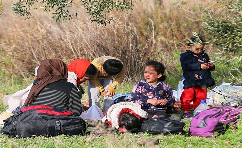 Ege sahillerinde sığınmacı hareketliliği