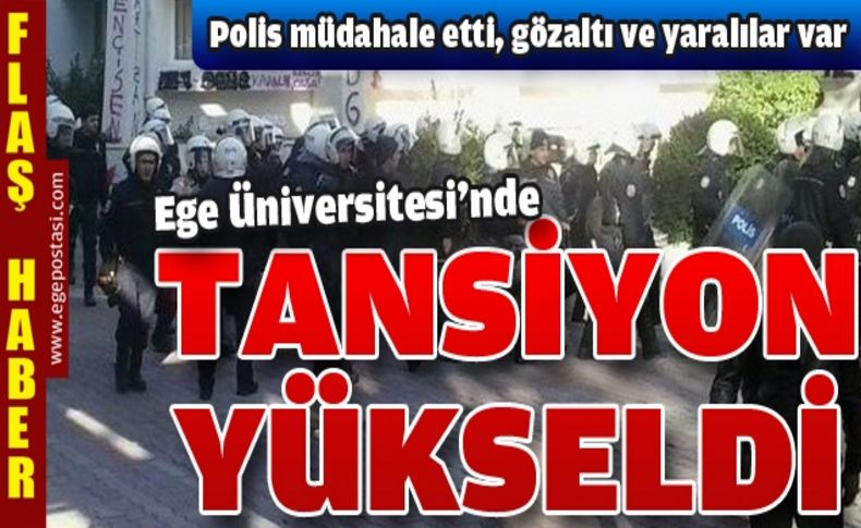 Ege Üniversitesi karıştı