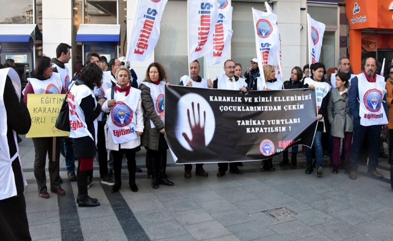 Eğitim İş'ten cinsel istismar protestosu