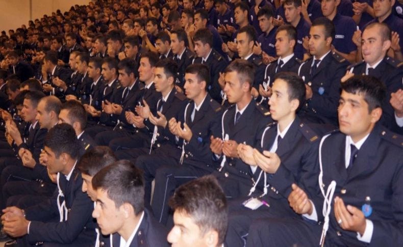 Eğitime başlayan polis adaylarına 'milletin yüz akı olun' tavsiyesi