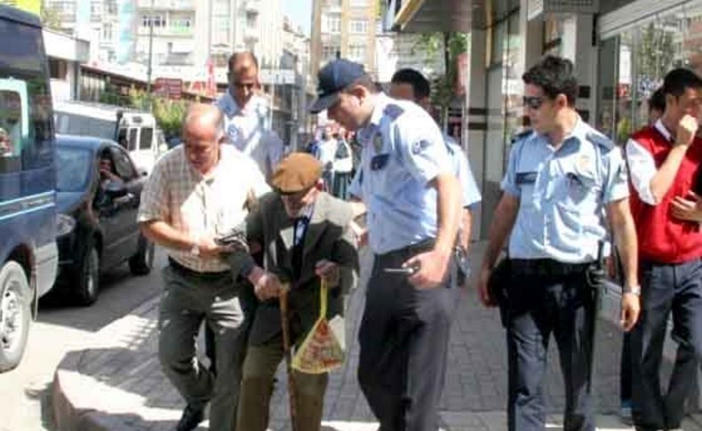 Elazığ'da dilenci operasyonu
