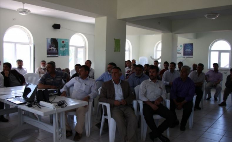 Elazığlı çiftçiler bitkisel ve hayvansal üretim konusunda bilgilendirildi