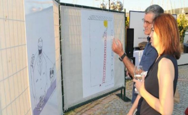 En iyi karikatürler sergilendi