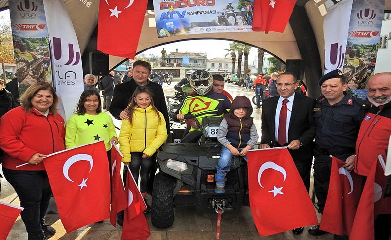 Enduro ve ATV Şampiyonası'nın finali İzmir'de başladı