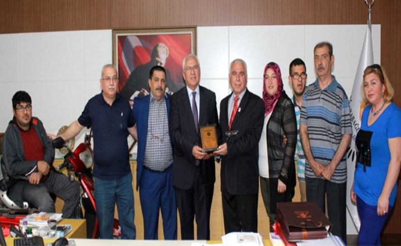 Engellilerden Selvitopu'na teşekkür