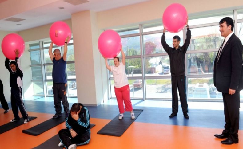 Engellilere özel spor programı