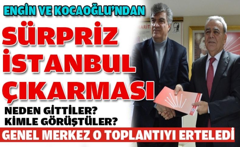 Engin ve Kocaoğlu İstanbul'a gitti!